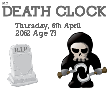 I Got My Death Prediction at The Death Clock