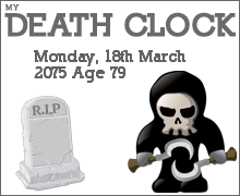 My Death Clock Prediction