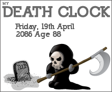 Death Clock.org Calculator Results